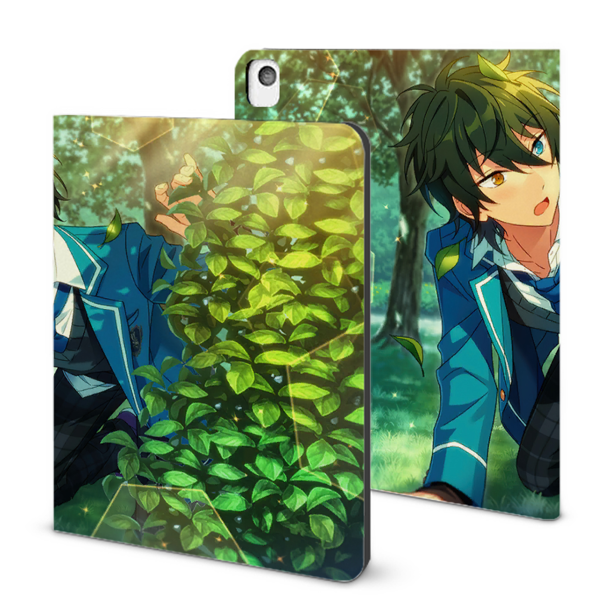 （画像用） あんさんぶるスターズ! Ensemble Stars IPadケース ペンホルダー付き ブックスタイルデザイン